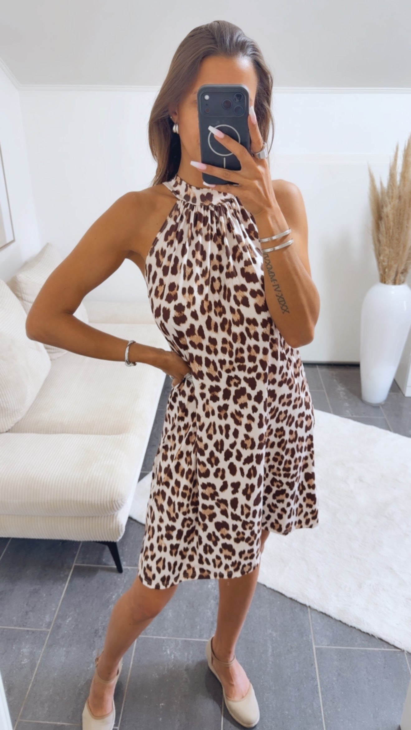Arabelle | Cream Chic Mini Dress