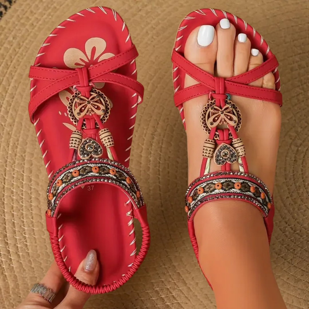 Nada | Everyday Comfort Back-Strap Flats