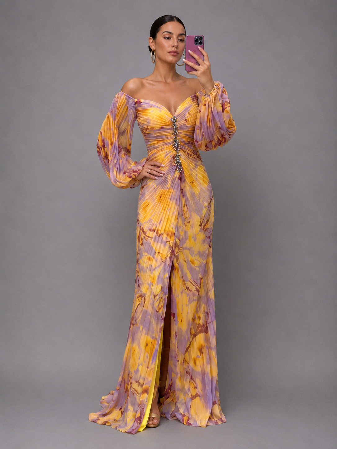 Amelia™ | Elegant Dress with V-Neck