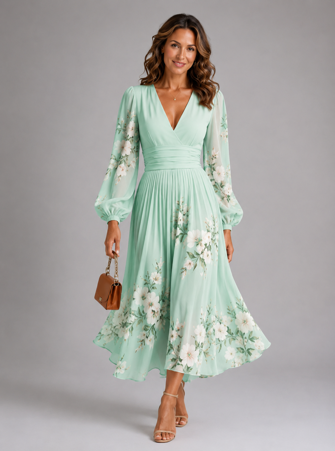 Rose | Feminine Flowing Maxi Dress