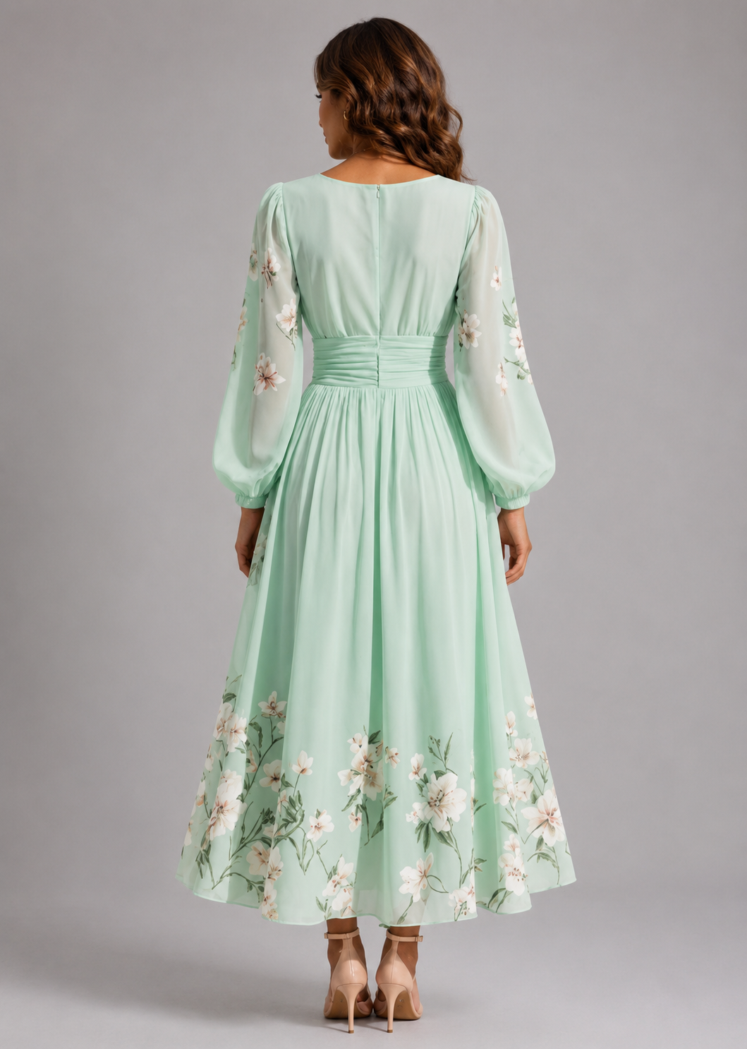 Rose | Feminine Flowing Maxi Dress