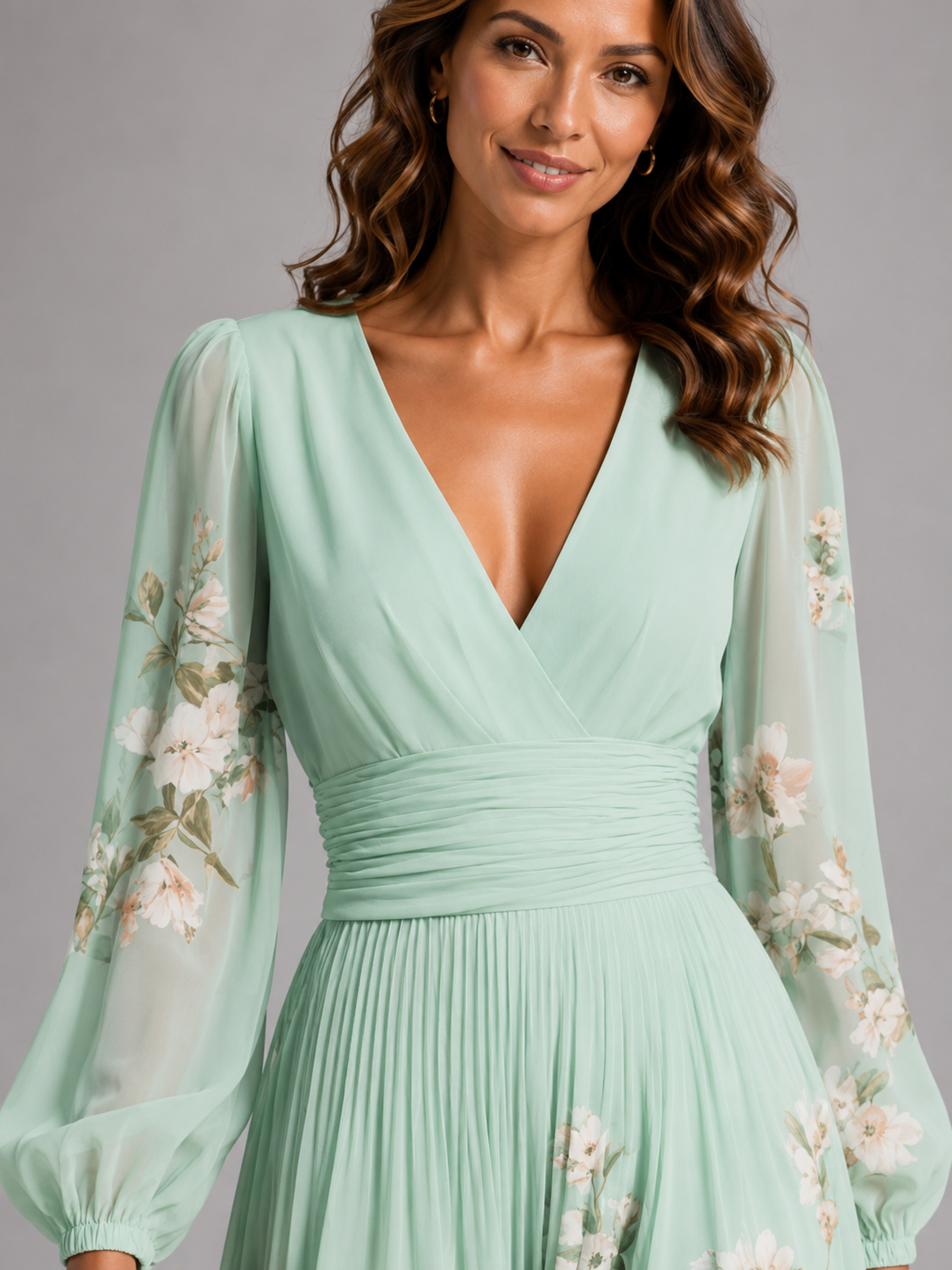 Rose | Feminine Flowing Maxi Dress