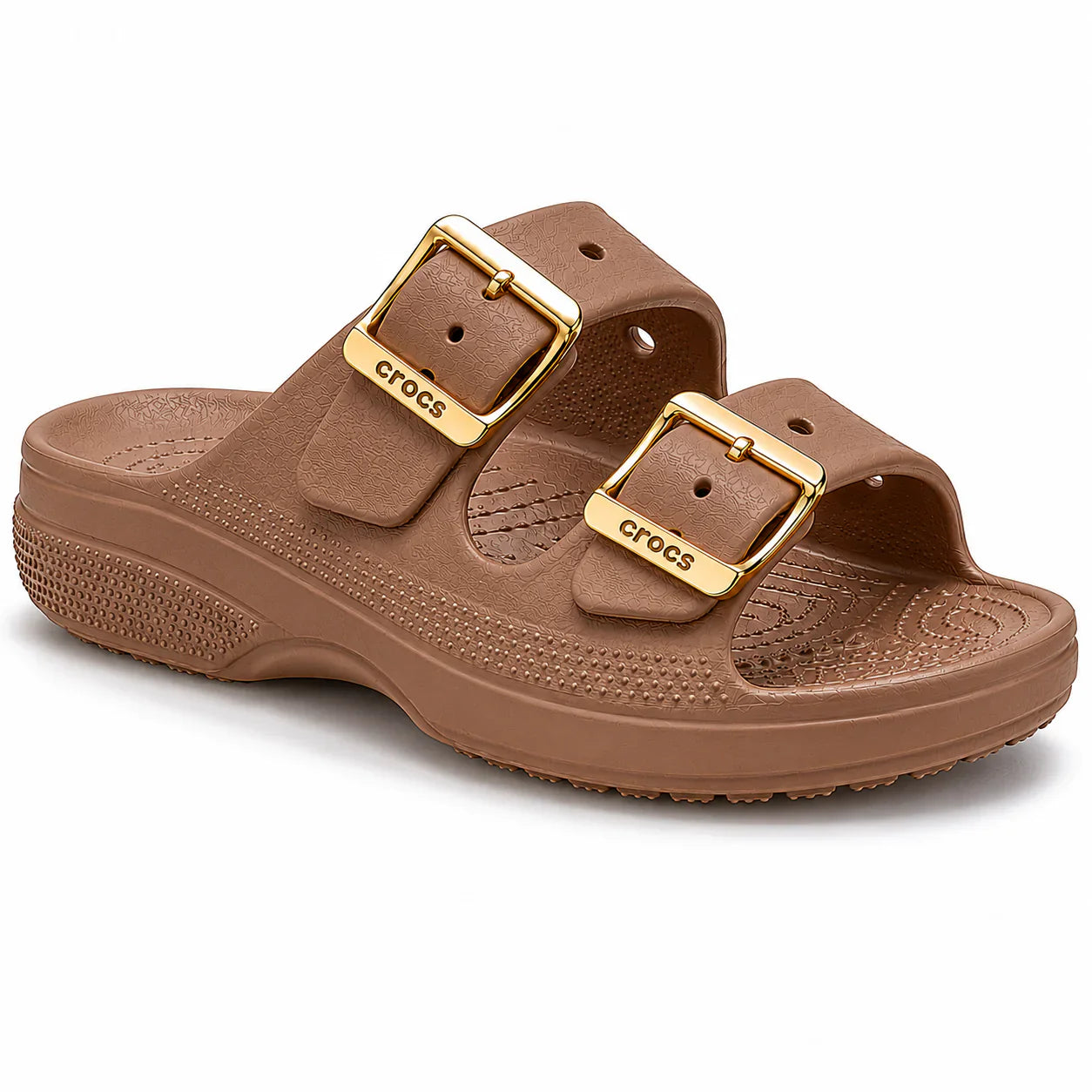Adora | Metallic Buckle Sandals