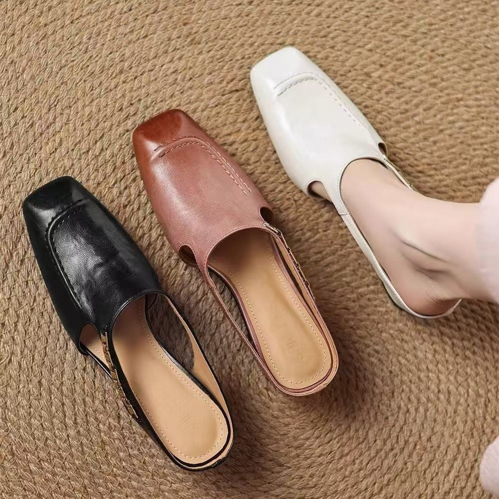Sorren |  Everyday Comfort Square-Toe Mules