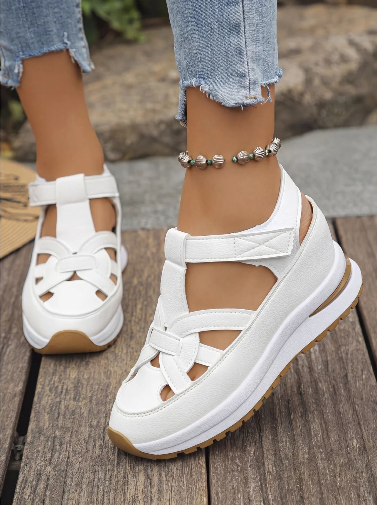 Amelia | Comfort Wedge Sandals