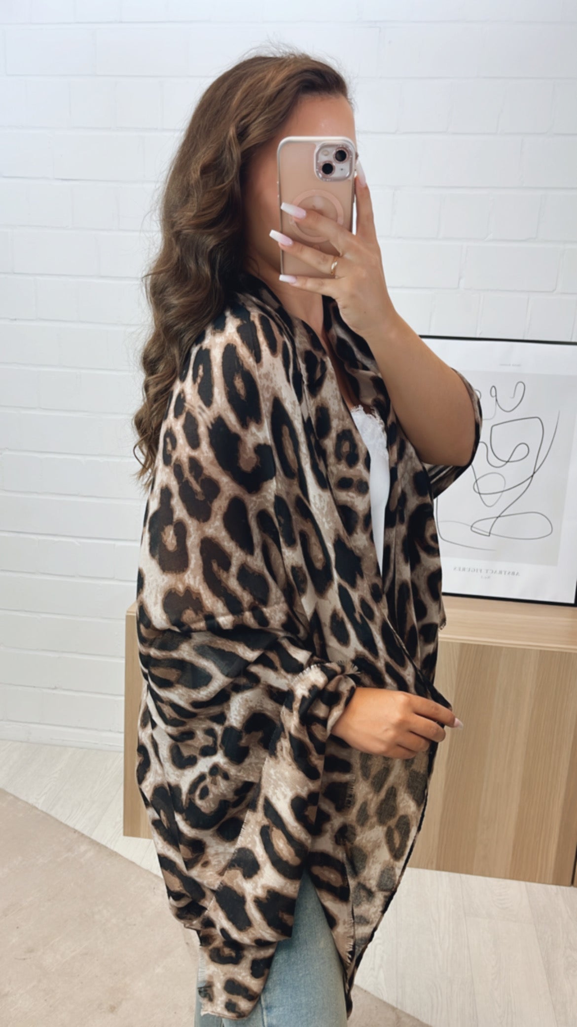 Candice | Large Pattern Leopard Print Scarf