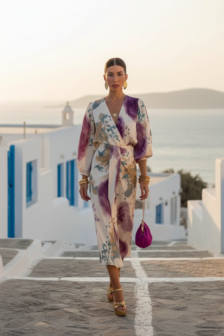 Elara | Elegant Floral Maxi Dress