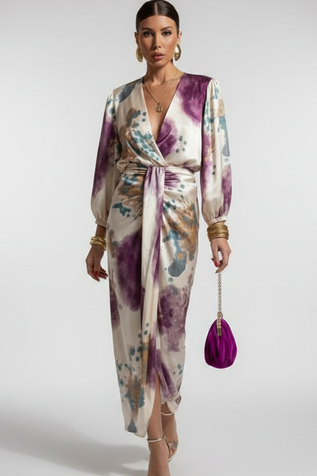 Elara | Elegant Floral Maxi Dress