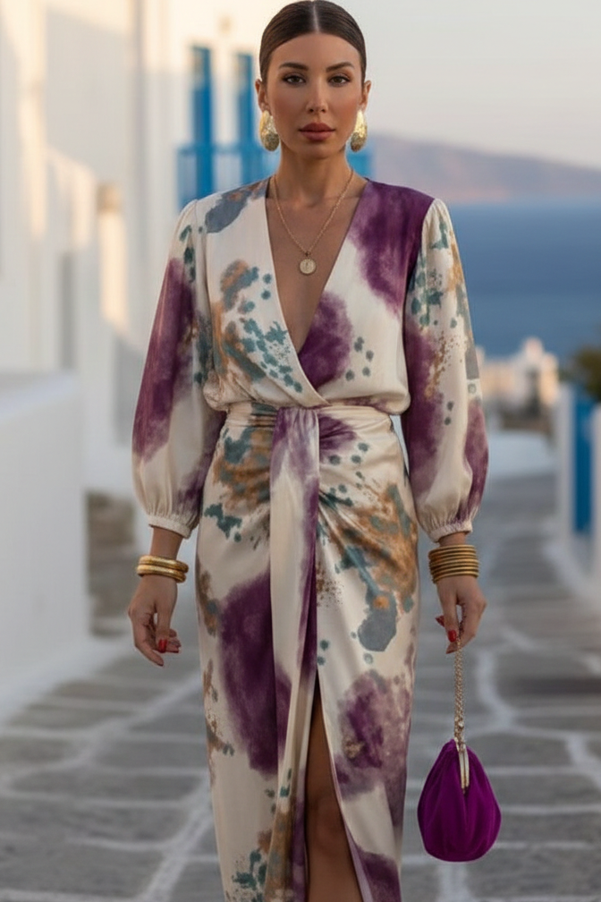Elara | Elegant Floral Maxi Dress
