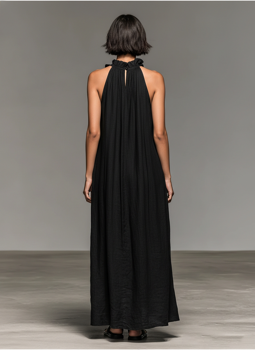 Amara | Effortless Ruffle Maxi Dress