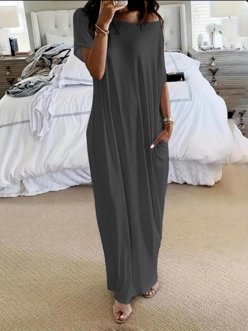 Charlotte | Relaxed Asymmetric Casual Dress