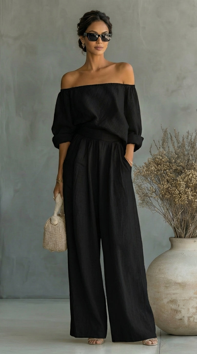 Liliana | Off Shoulder Top Summer Set