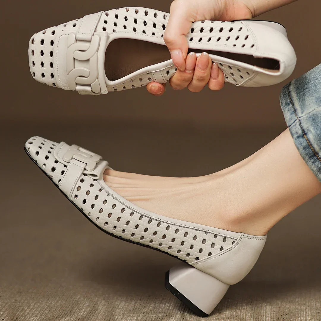 Solea | Woven Elegant Heels