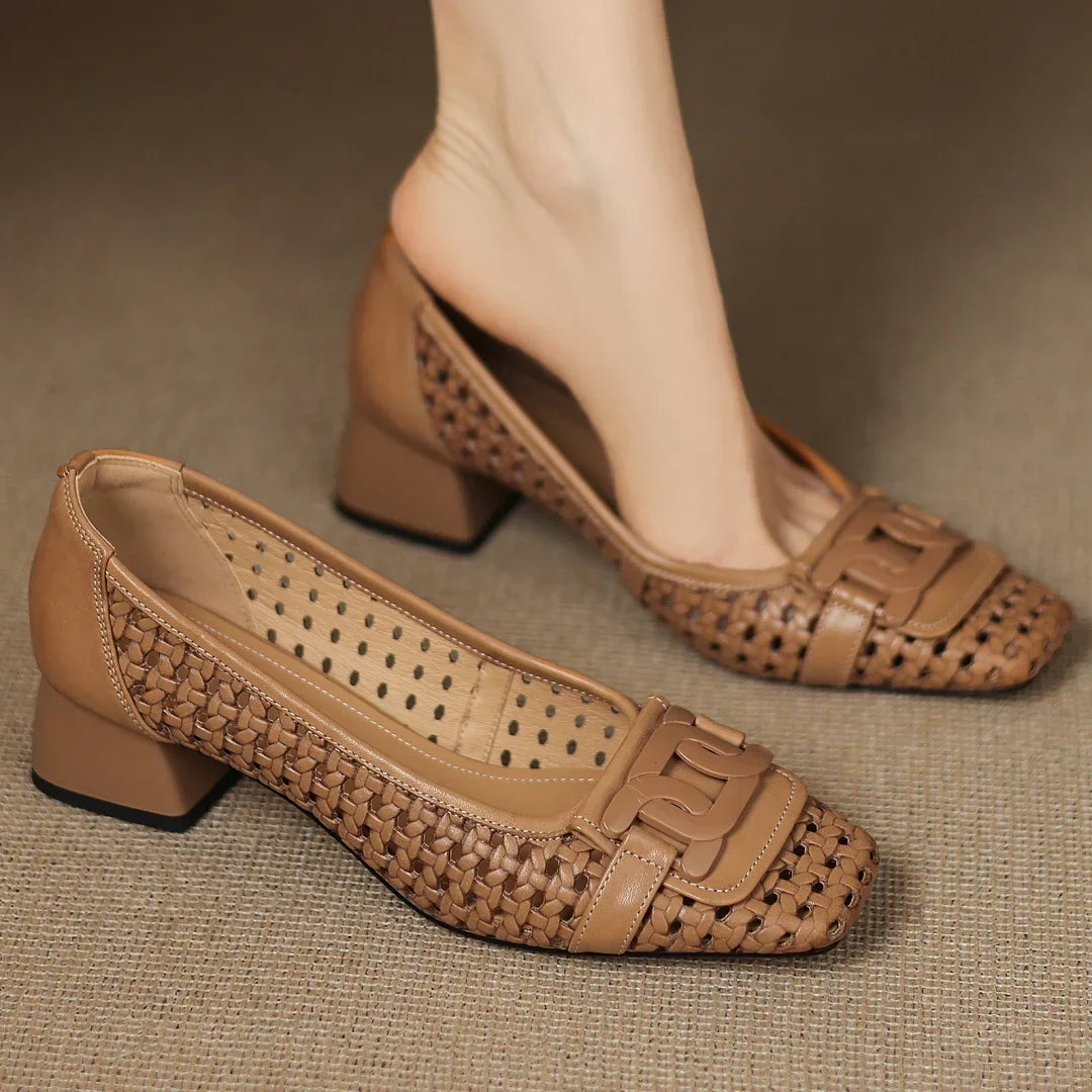Solea | Woven Elegant Heels