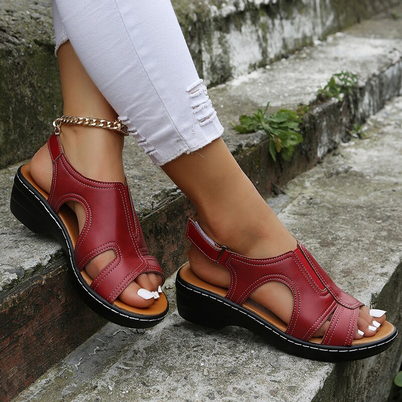 Amara | Orthopedic Wedge Sandals