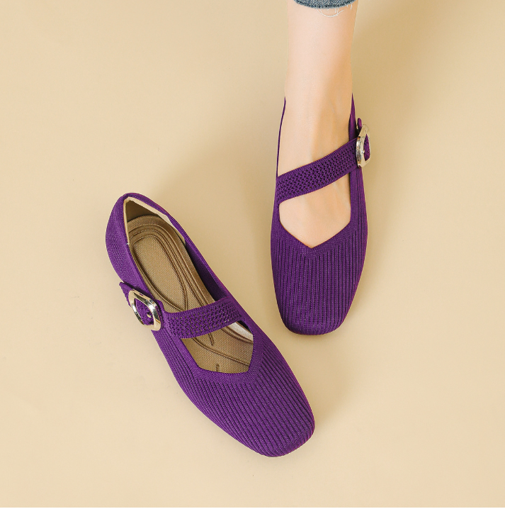 Yumiko | Wide Step Comfort Flat