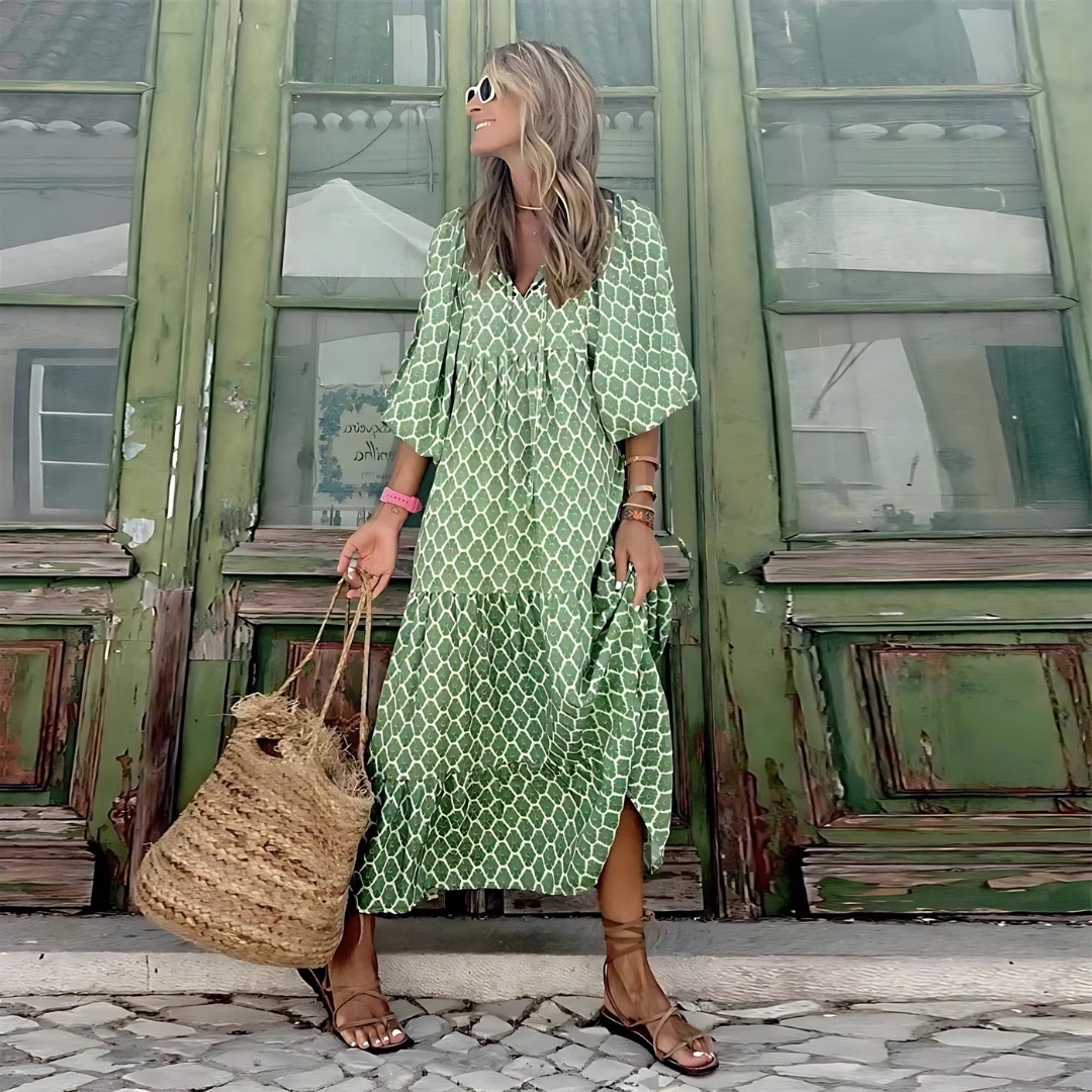 Haven | Elegant Floral Maxi Dress