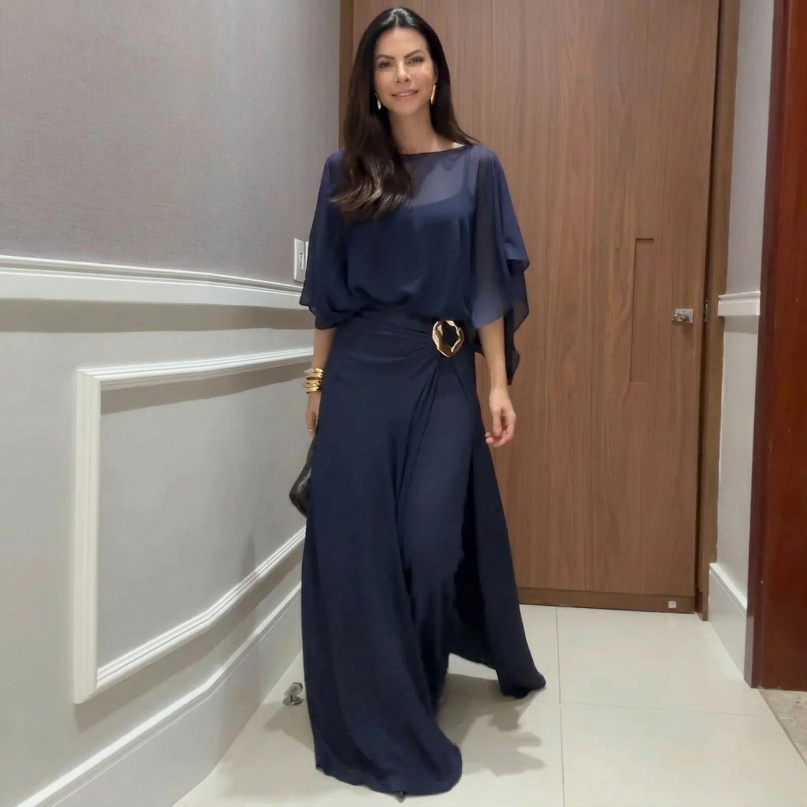 Hermione | Jumpsuit Set with a Sheer Overlay