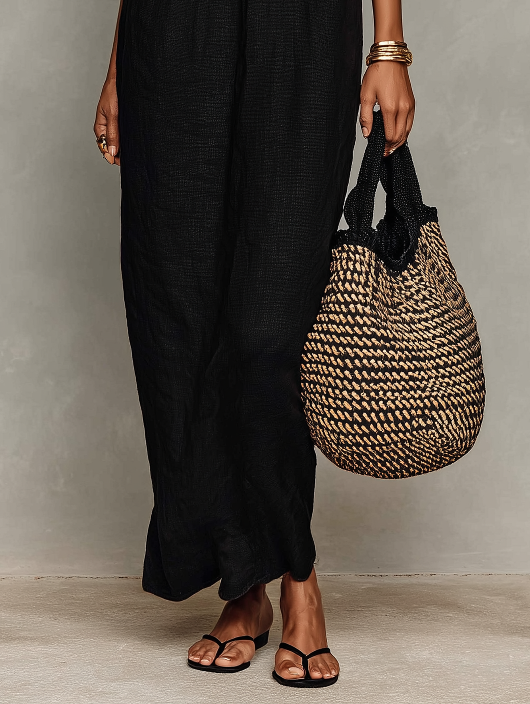 Marlene | Elegant Lace-Paneled Maxi Dress