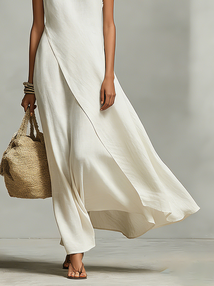 Carmela | Breezy Asymmetric Casual Dress