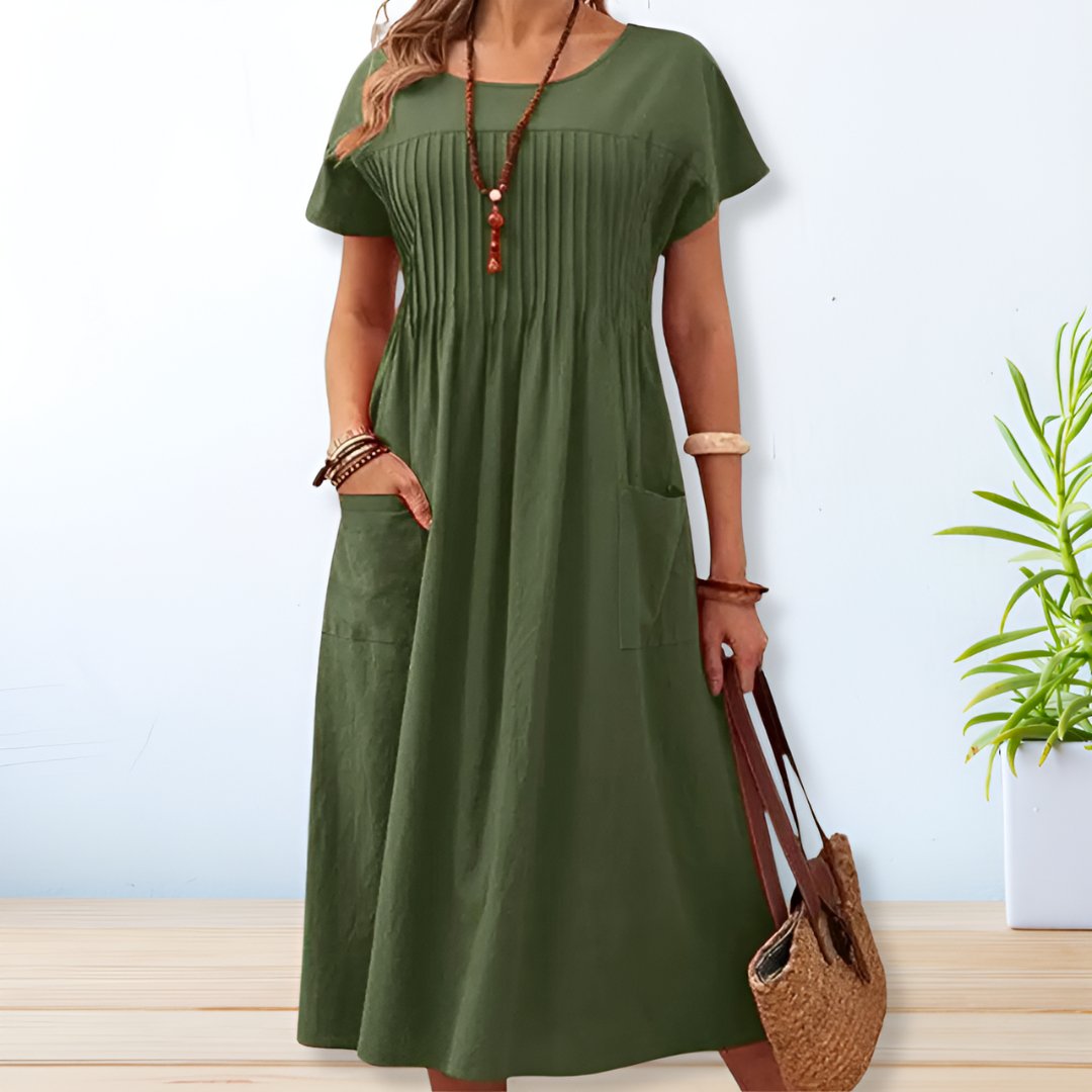 Jacqueline | Relaxed Fit Everyday Midi Dress