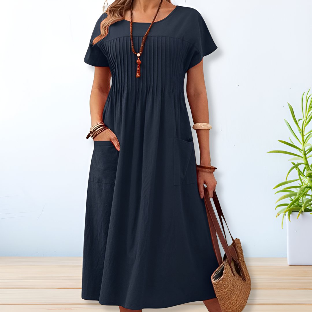 Jacqueline | Relaxed Fit Everyday Midi Dress