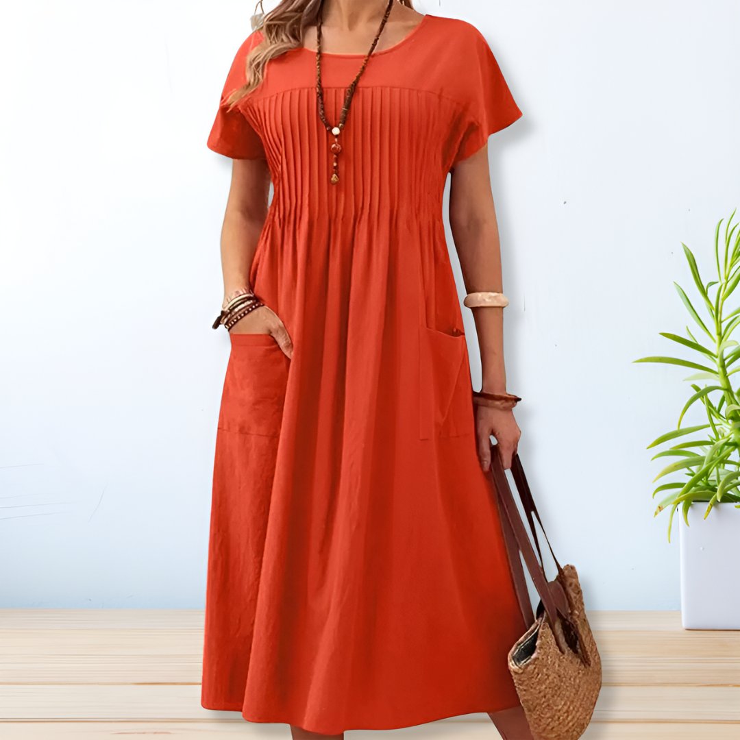 Jacqueline | Relaxed Fit Everyday Midi Dress