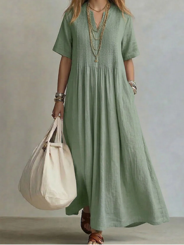 Noelle | Elegant Flowing Maxi Dress