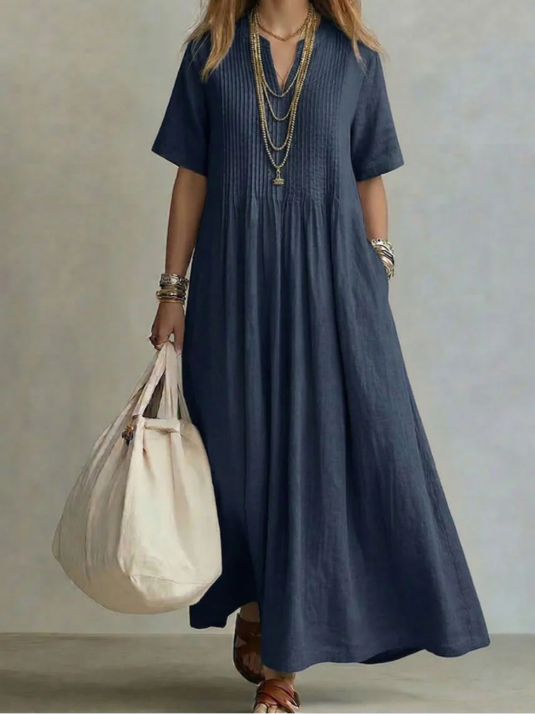 Noelle | Elegant Flowing Maxi Dress