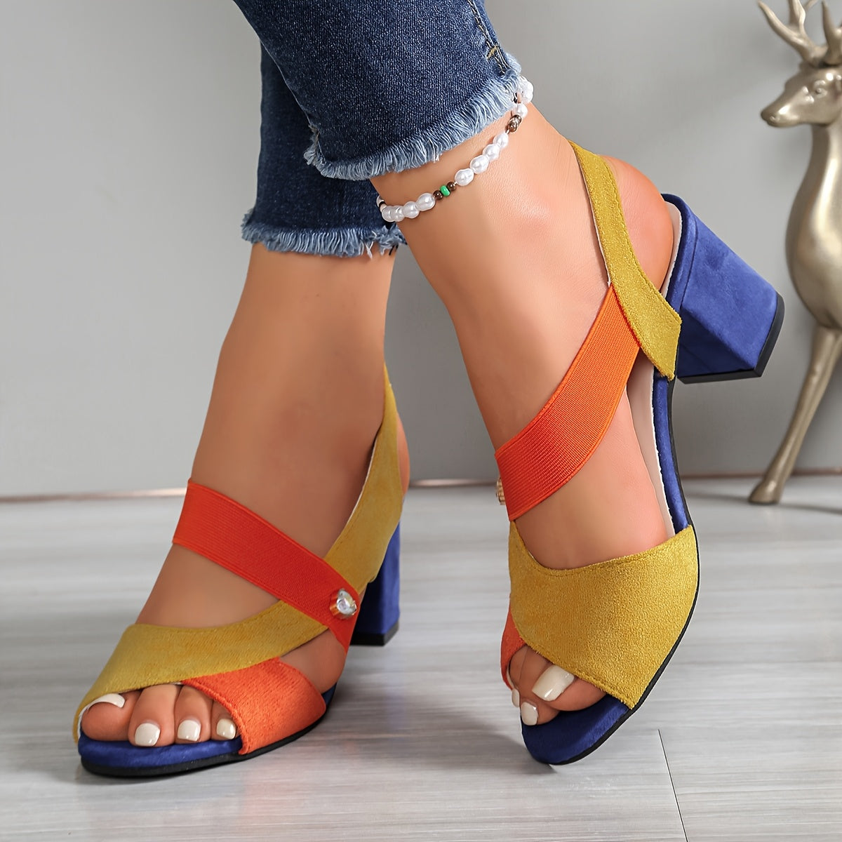 Lisa | Ergonomic Comfort Block Heels