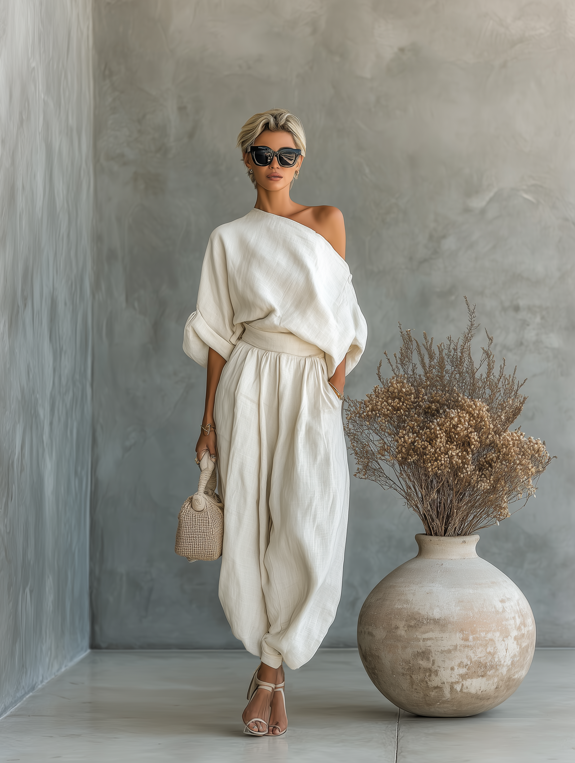 Daisy | Off-Shoulder Top & Pants Set