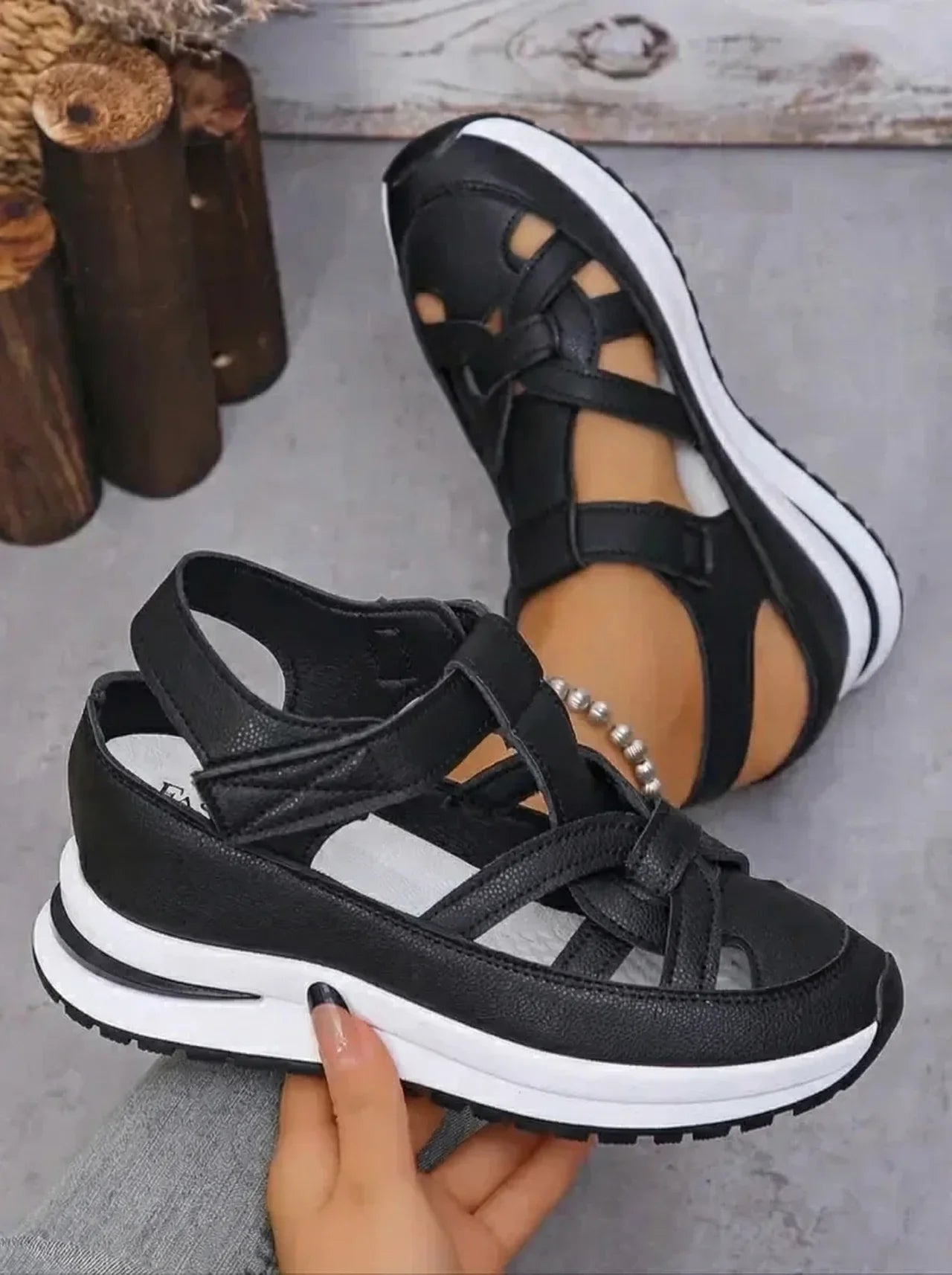 Amelia | Comfort Wedge Sandals