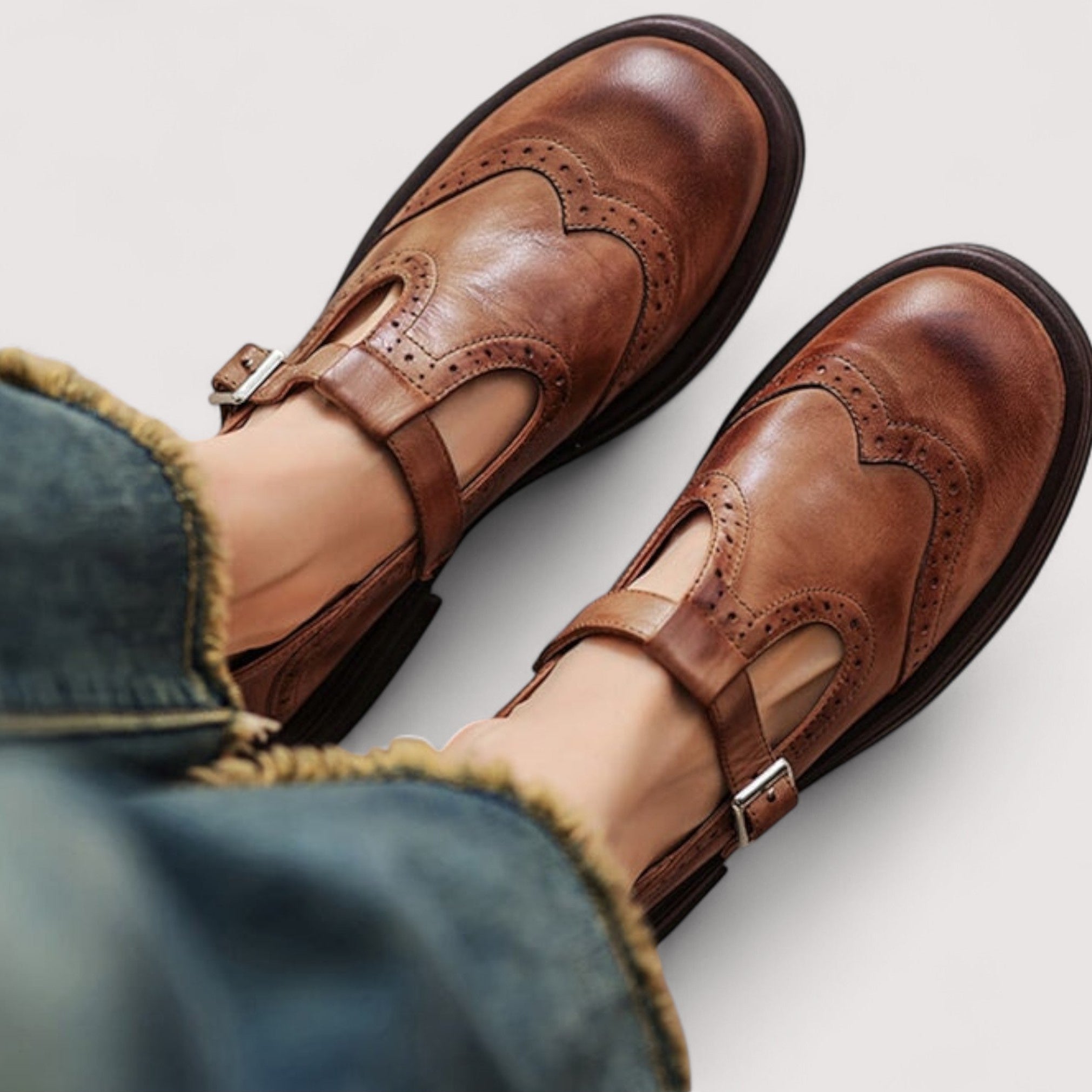 Mary-Jane | Elegant Comfort Leather Shoes