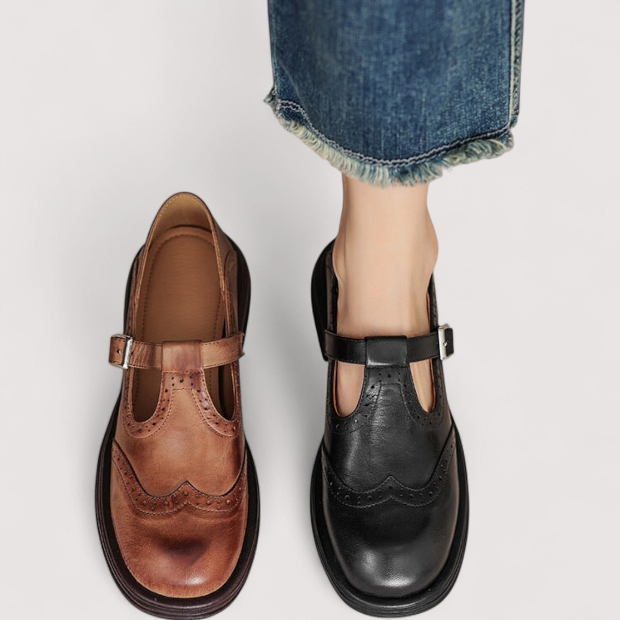 Mary-Jane | Elegant Comfort Leather Shoes