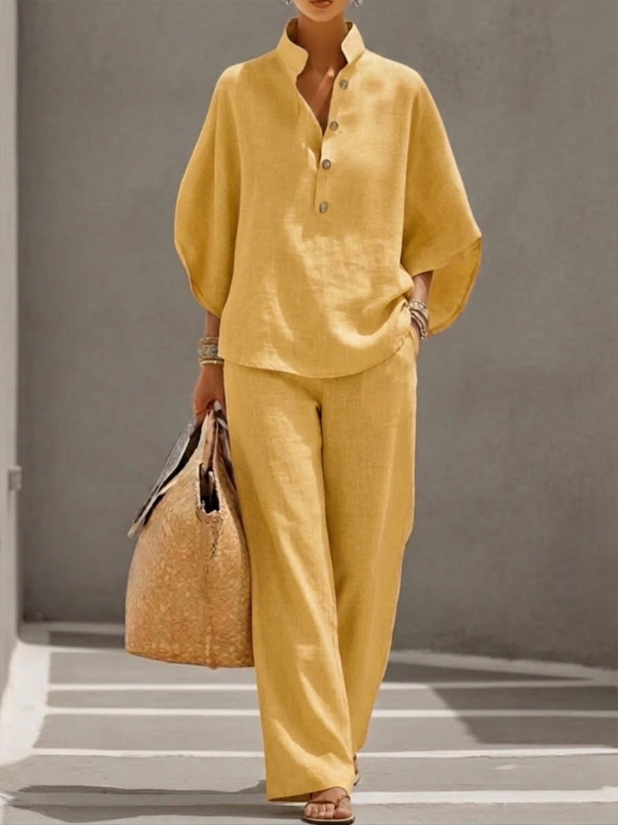 Eva | Casual Batwing Two-Piece Set