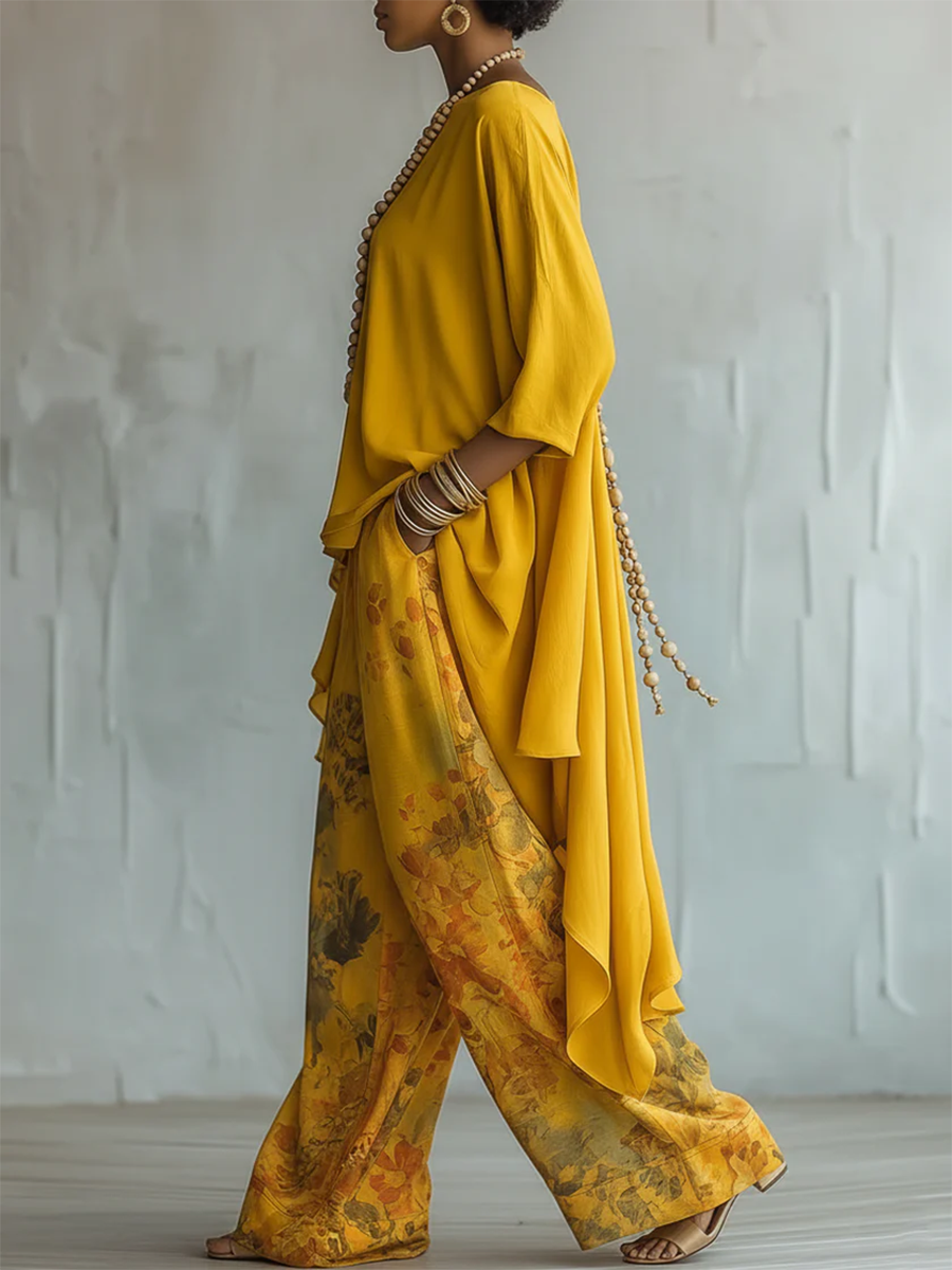 Flor | Elegant Artistic Floral Print Set