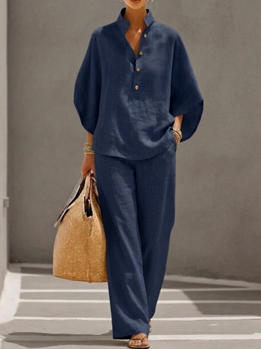 Eva | Casual Batwing Two-Piece Set