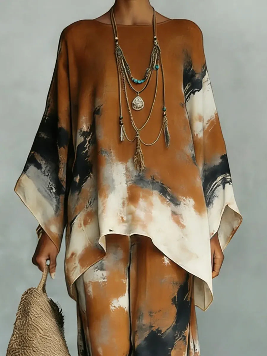Emma | Vintage Wide-Leg Relaxed Set