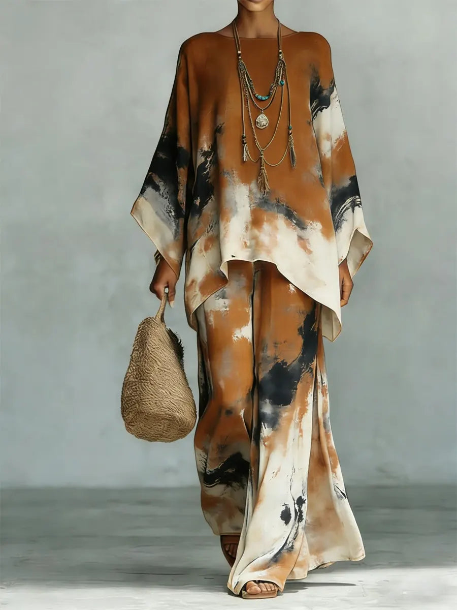 Emma | Vintage Wide-Leg Relaxed Set