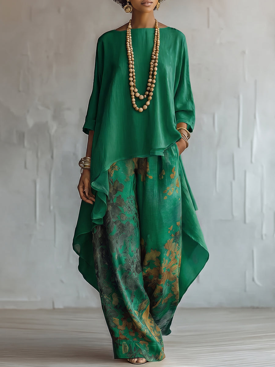 Flor | Elegant Artistic Floral Print Set