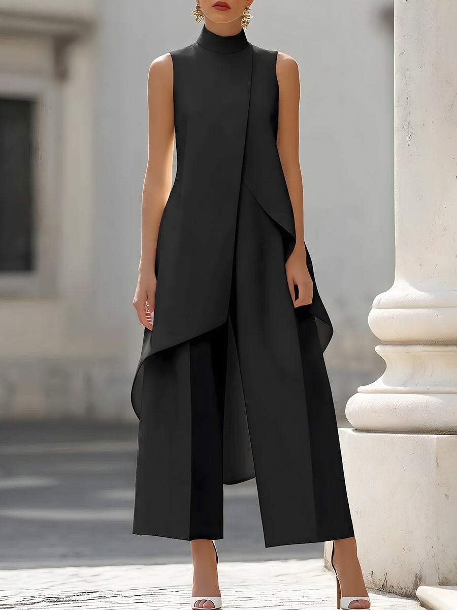 Analis | Elegant Sleeveless Top & Pants Set