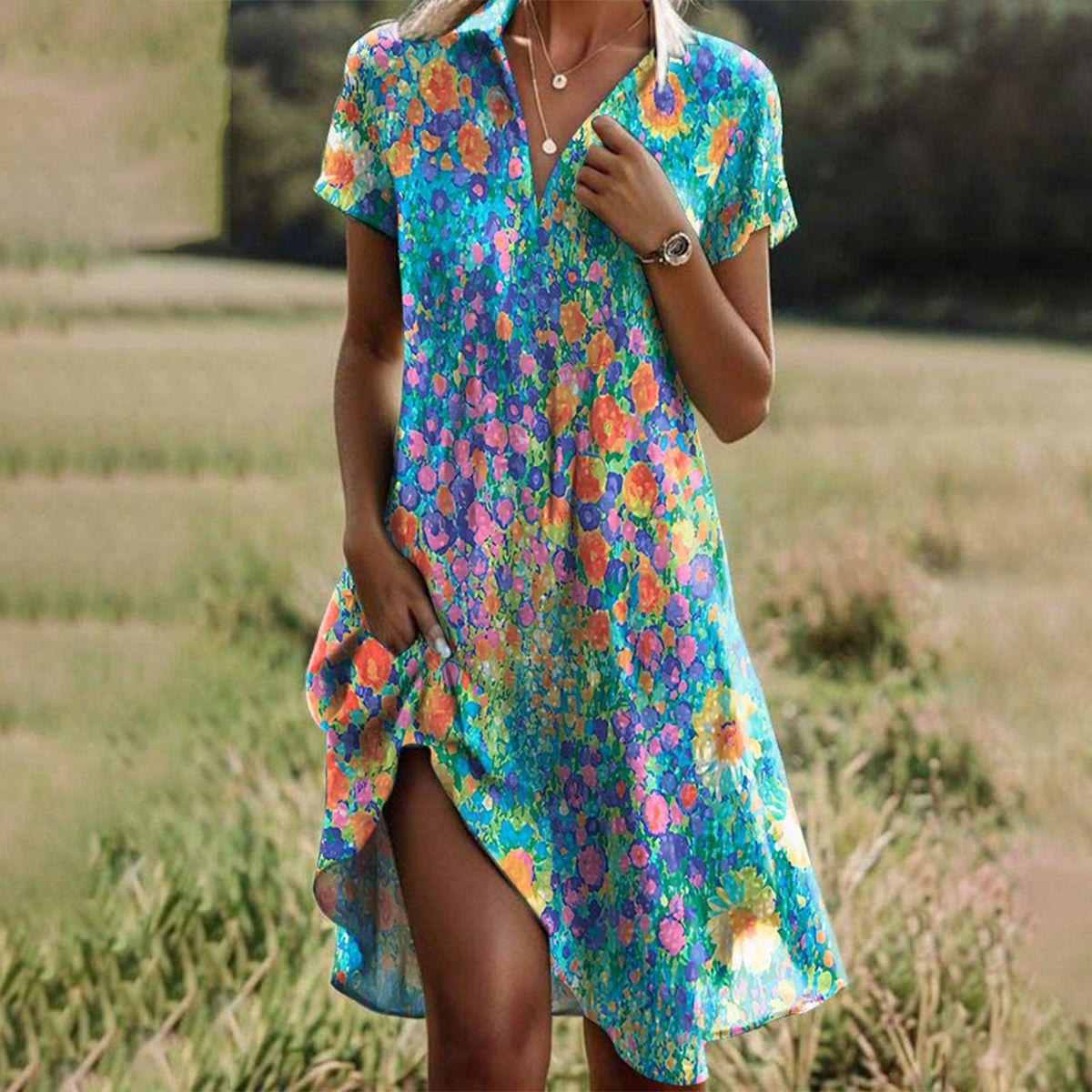 Joanne | Flowy Chic Mini Dress