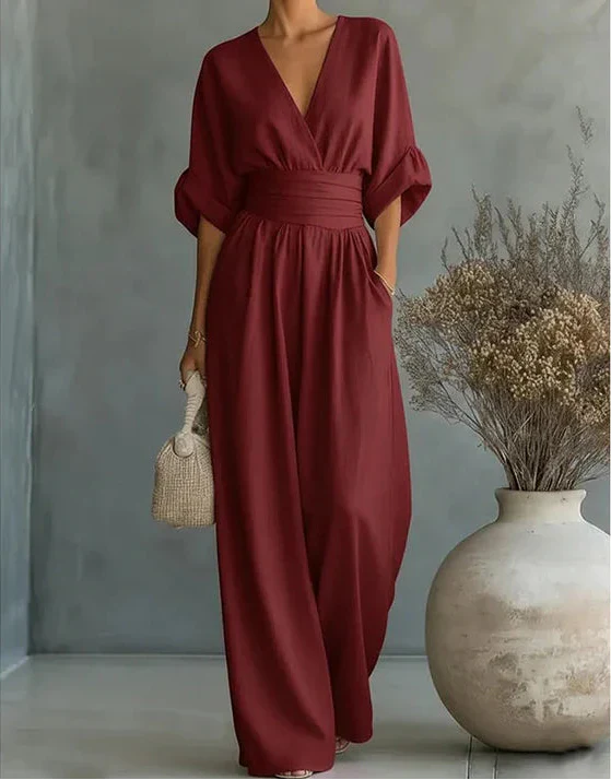 Daniela | Elegant Wide-Leg Jumpsuit