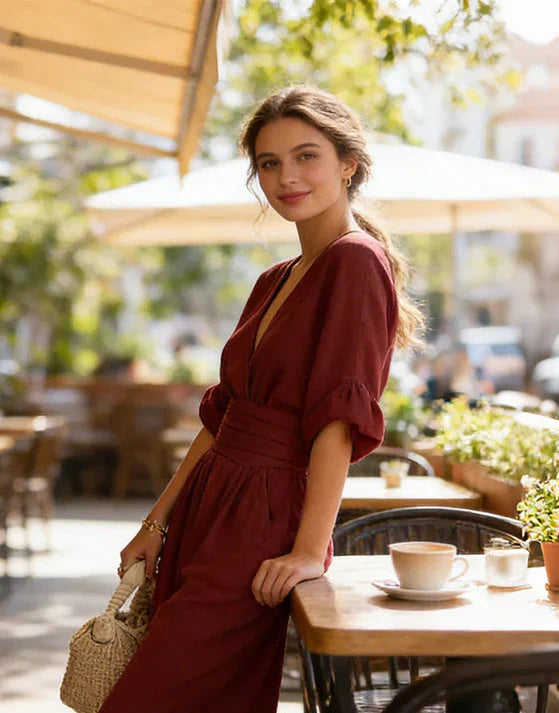 Daniela | Elegant Wide-Leg Jumpsuit